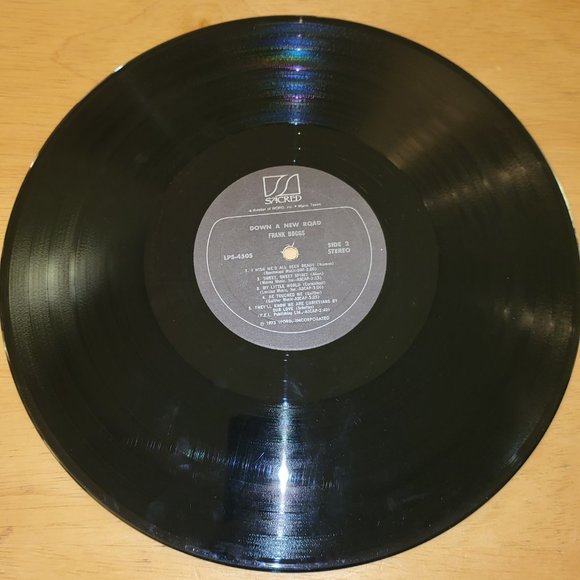 FRANK BOGGS Down A New Road LP 1973 Sacred LPS-4505 Signed Folk Gospel LP2 - Picture 11 of 13
